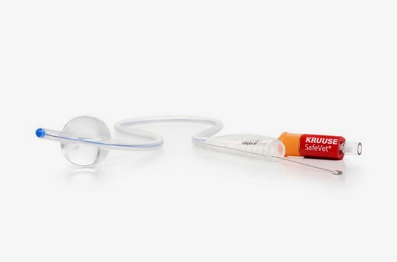 KRUUSE SafeVet Foley Katheter 5,3mmx30cm
