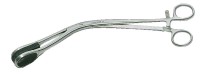 Uterusfaßzange 28 cm, gebogen H43252