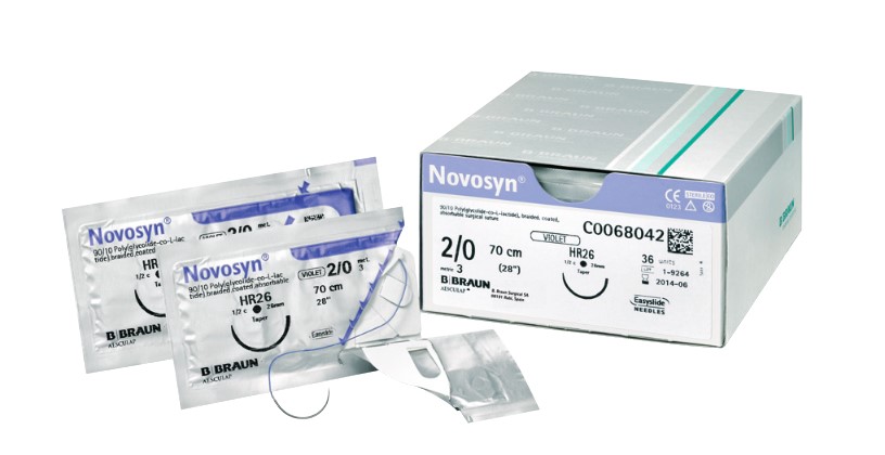 NOVOSYN violett 3-0 metric 2, HR22