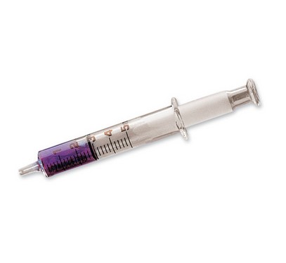 Glasspritze mit Luer Anschluss 1 ml