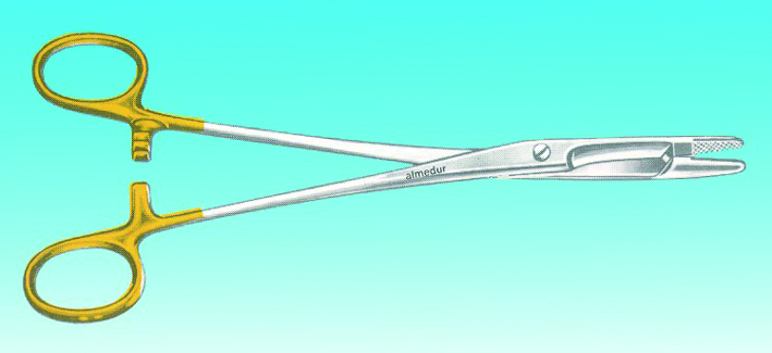 Nadelhalter Olsen-Hegar TC 14 cm