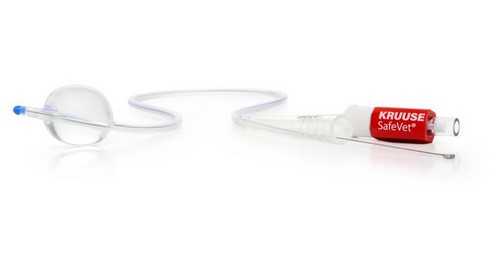 KRUUSE SafeVet Foley Katheter 4,0mmx55cm