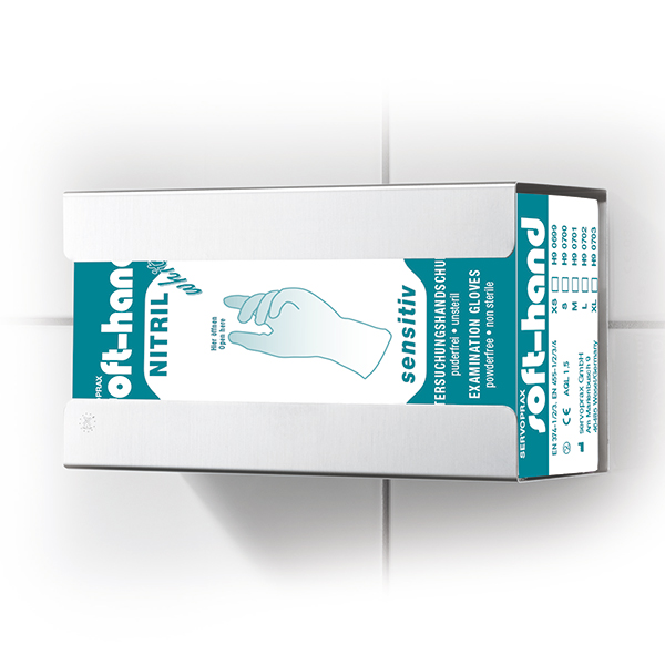 Handschuhspender Edelstahl