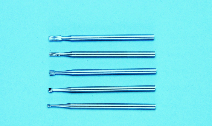 Hartmetalbohrer-SET - Vet. 5-teilig