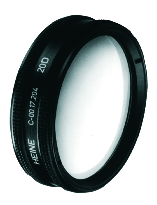 Ophthalmoskopier-Lupe 20 D, 50 mm,