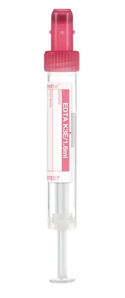 S-Monovette EDTA K3E, 1,6 ml