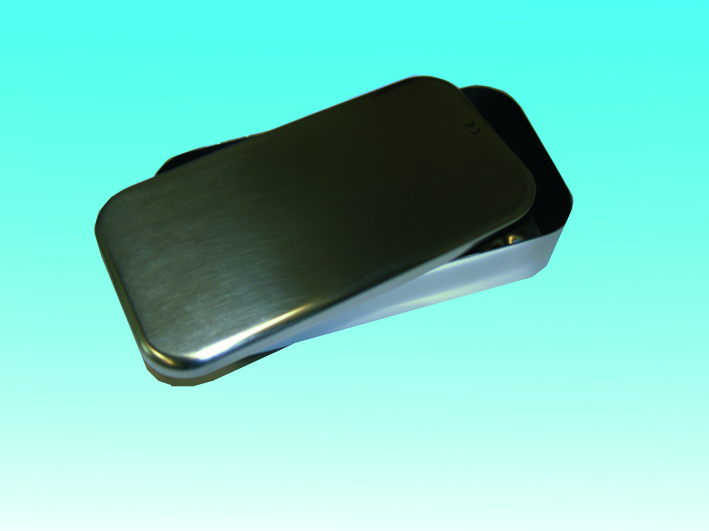 Instrumentenschale m. Deckel 20x10x5,0cm