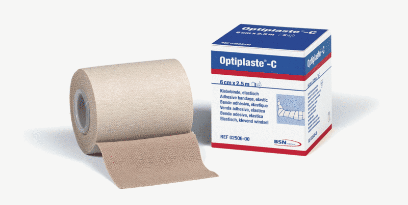 Optiplaste C, 10 cm x 2,50 m, hautfarben