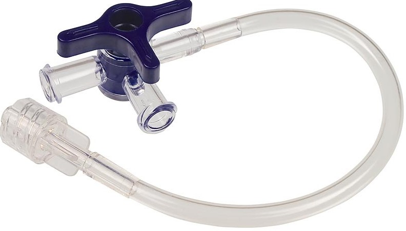 IV Verlängerung 10 cm mit Dreiwegehahn
