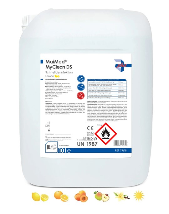 MyClean DS Schnelldesinfektion - 10 Ltr.