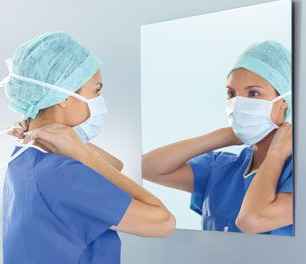 OP Mundschutz zum Binden