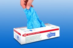 Nobaglove Nitril Classic Gr.XL , blau