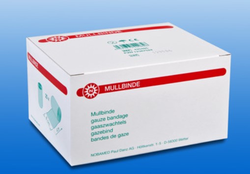Mullbinden  4 cm x 4 m , lose