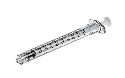 BD Plastipak 1ml Luer-Lock-Spritzen