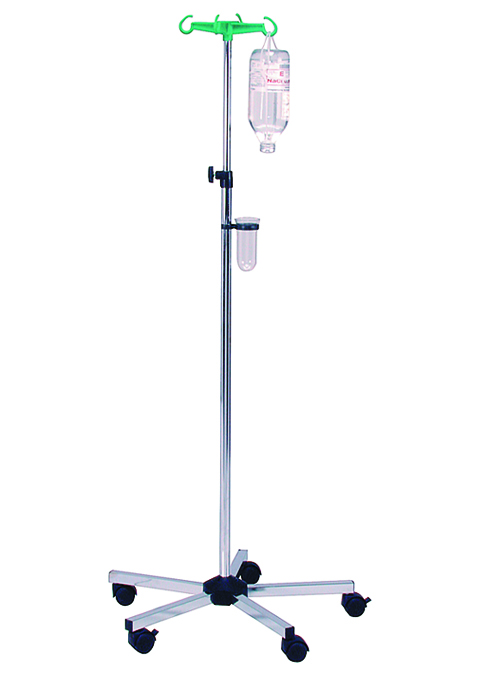 Infusionsständer ECONOMY, verchromt