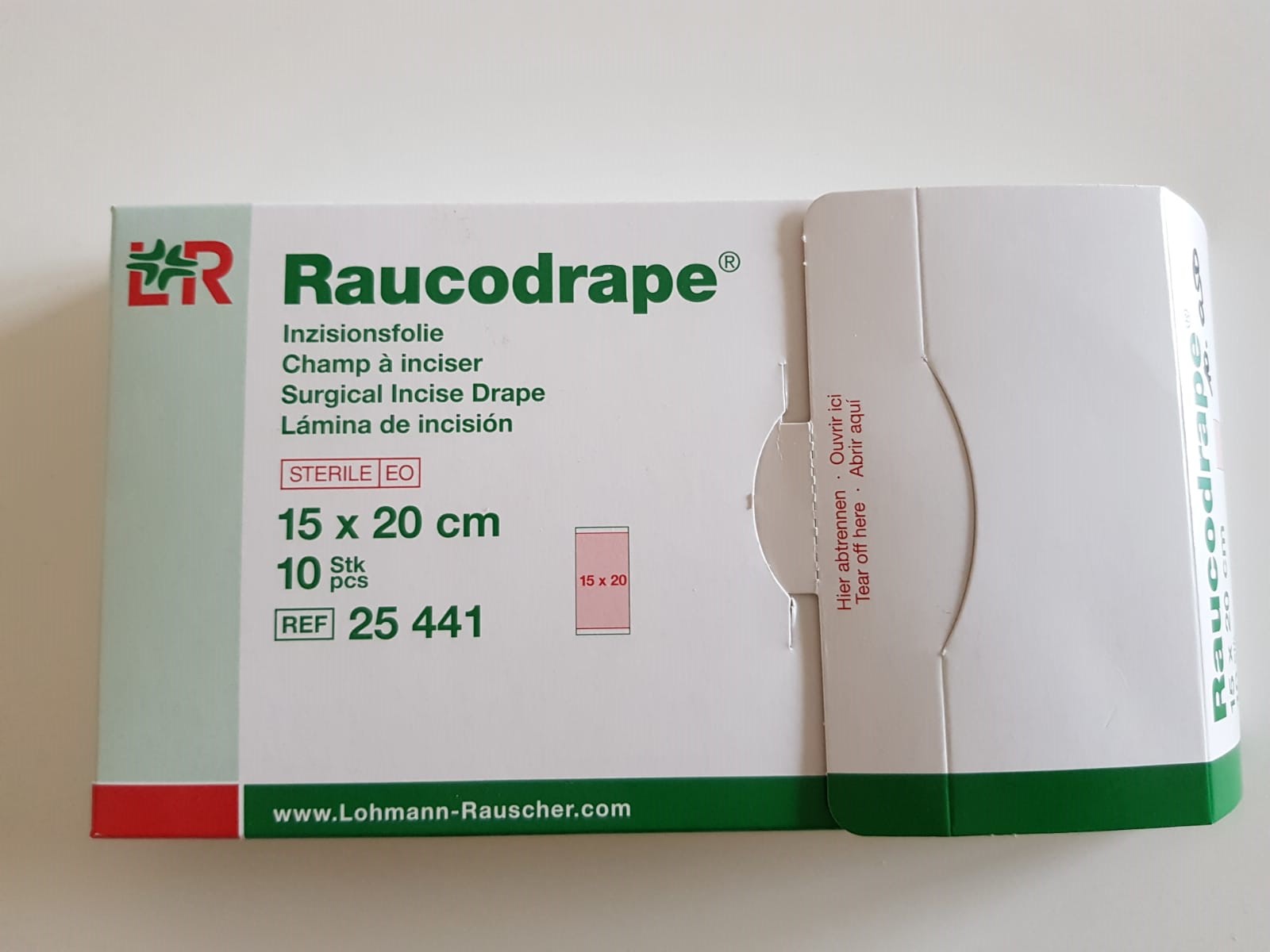 Raucodrape-Inz.-Abdeckfolie, 40 x 35 cm