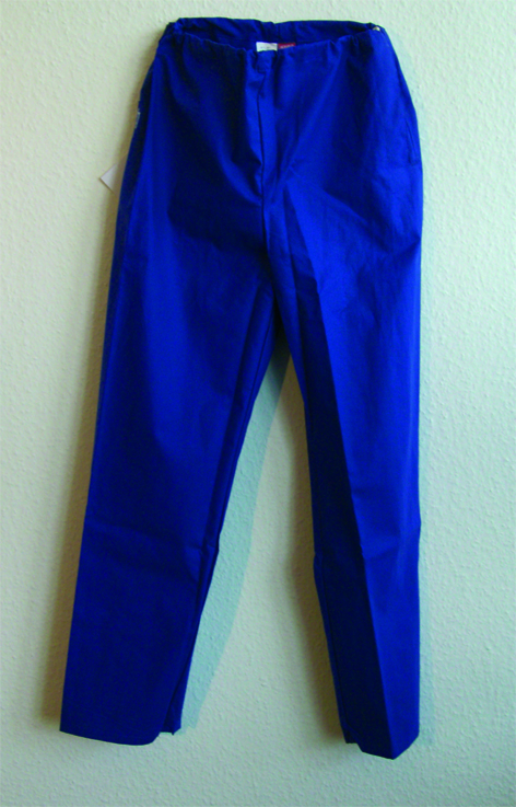 OP-Hose kornblau Gr. XL, 100% BW