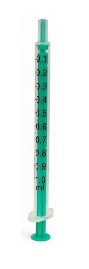 Ecoject Spritzen TB 1ml 2-teilig