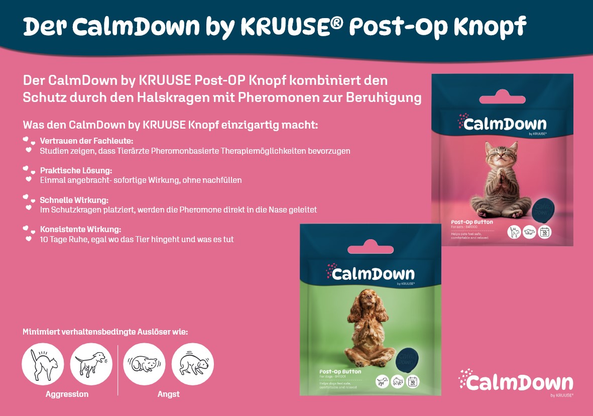CalmDown by Kruuse Post-OP Button